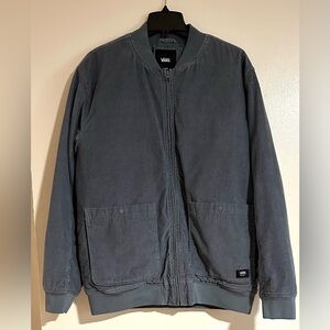 Vans Men’s Dark Gray Bomber Jacket XL